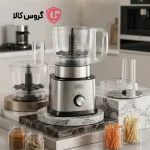 خرید غذاساز چندکاره بلک اند کوکر BC-FP344 با پارچ مخلوط‌کن و آسیاب شیشه‌ای از گروس کالا