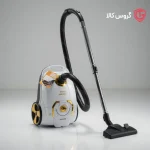 خرید جارو برقی مین مکس مدل 8806 - جاروبرقی 3000 وات سفید طلایی گروس کالا